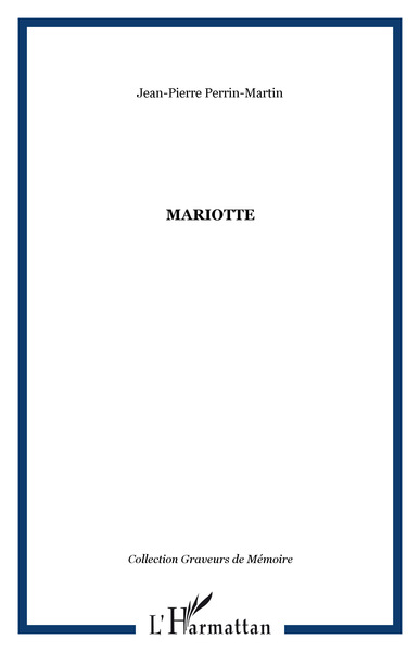 MARIOTTE (9782747520430-front-cover)