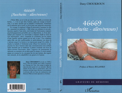 46669, (Auschwitz-allers/retours) (9782747594493-front-cover)