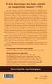 Précis historique des faits relatifs au magnétisme animal (1781) (9782747590549-back-cover)