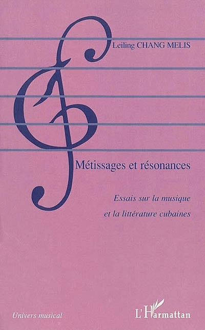 MÉTISSAGES ET RÉSONANCES, Essais sur la musique et la littérature cubaines (9782747520973-front-cover)