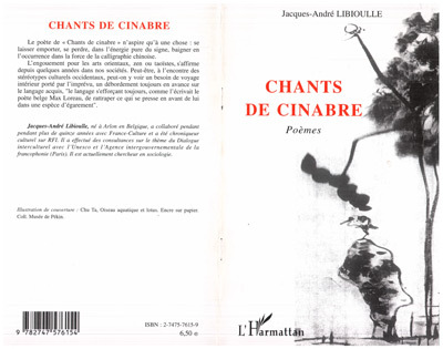 Chants de Cinabre, Poèmes (9782747576154-front-cover)