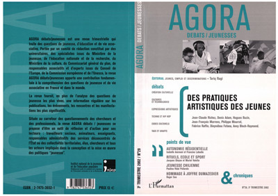 Agora - Débats / Jeunesses, Des pratiques artistiques des jeunes (9782747536523-front-cover)