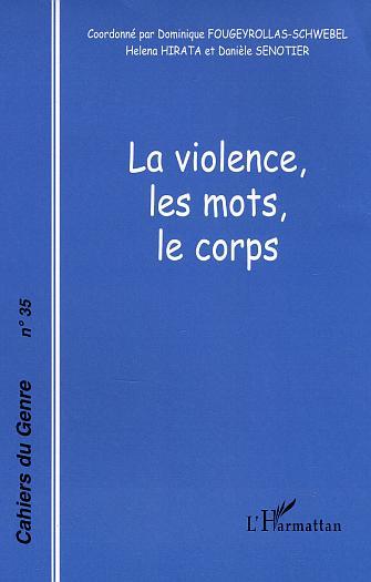 Cahiers du Genre, Violence, les mots, le corps (9782747555487-front-cover)