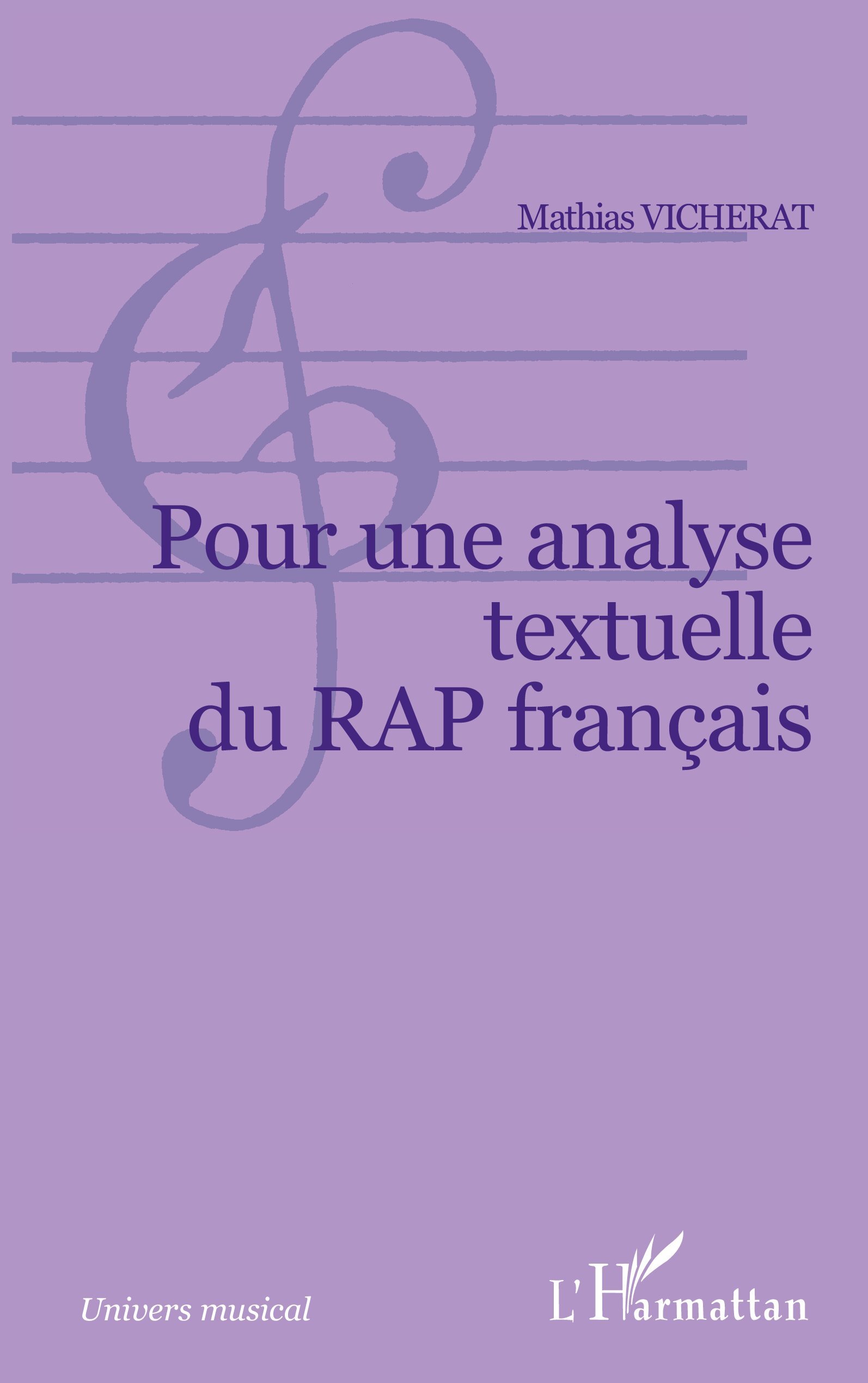 POUR UNE ANALYSE TEXTUELLE DU RAP FRANÇAIS (9782747510899-front-cover)