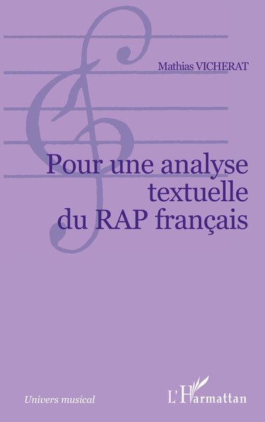 POUR UNE ANALYSE TEXTUELLE DU RAP FRANÇAIS (9782747510899-front-cover)