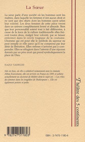 LA SOEUR (9782747511803-back-cover)