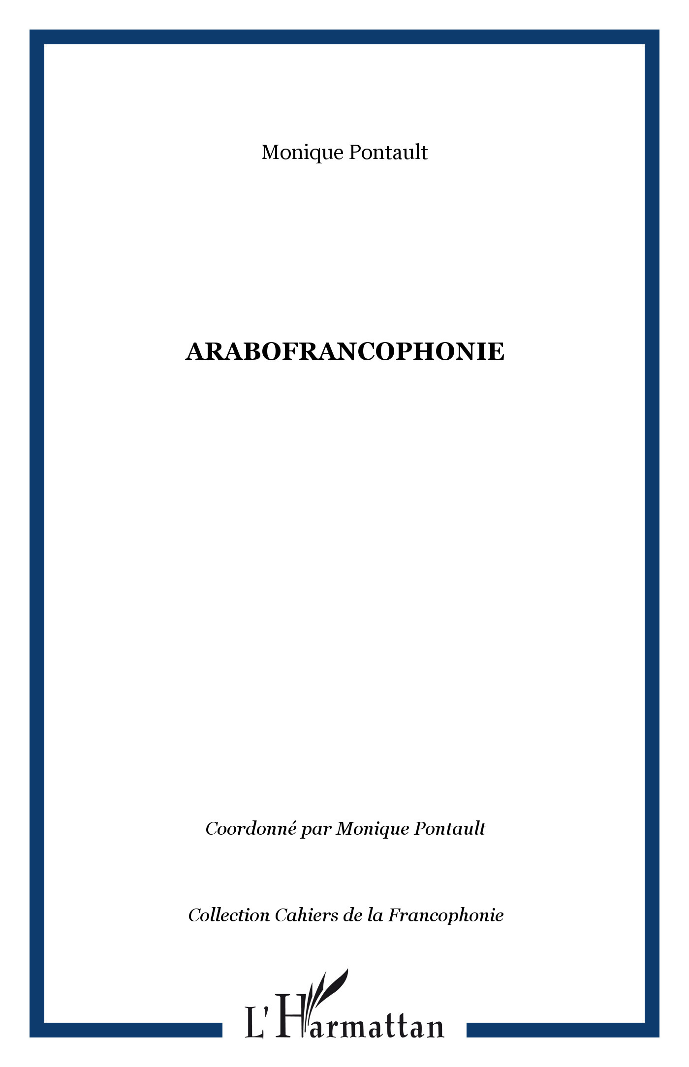 ARABOFRANCOPHONIE (9782747514651-front-cover)