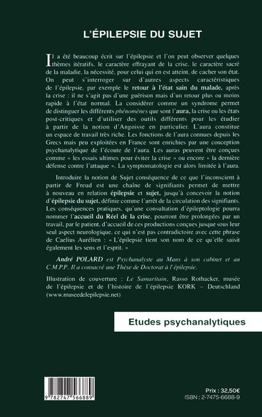 L'épilepsie du sujet (9782747566889-back-cover)