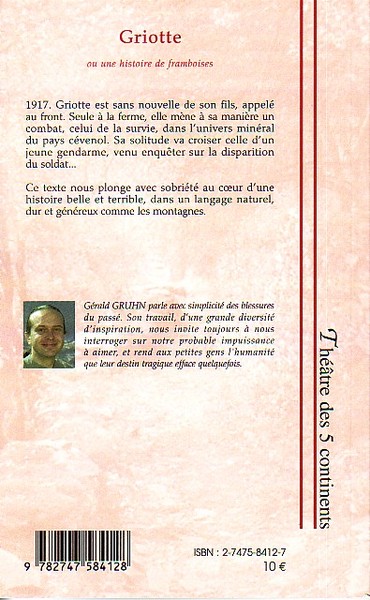 Griotte, Ou une histoire de framboises (9782747584128-back-cover)