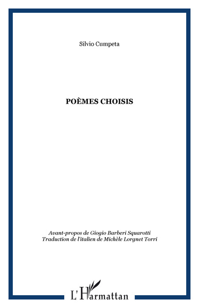 POÈMES CHOISIS (9782747508124-front-cover)