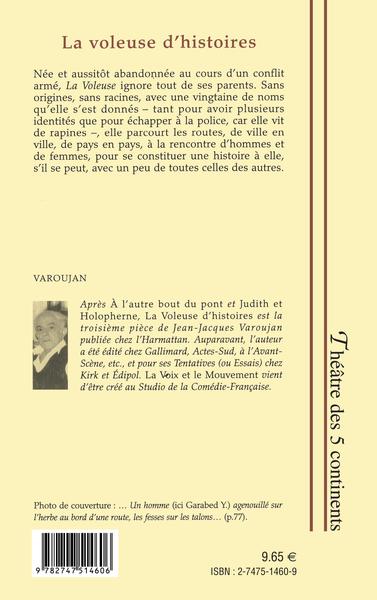 LA VOLEUSE D'HISTOIRES (9782747514606-back-cover)