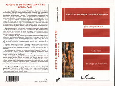 Aspects du corps dans l'oeuvre de Romain Gary (9782747543248-front-cover)