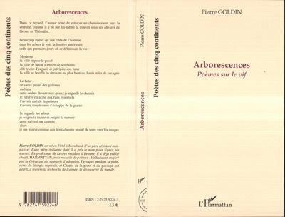 Arborescences, Poèmes sur le vif (9782747592246-front-cover)