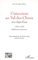 Cisterciens au Val-des-Choux, Et à Sept-Fons - 1762-1792 Règlements généraux (9782747595698-front-cover)