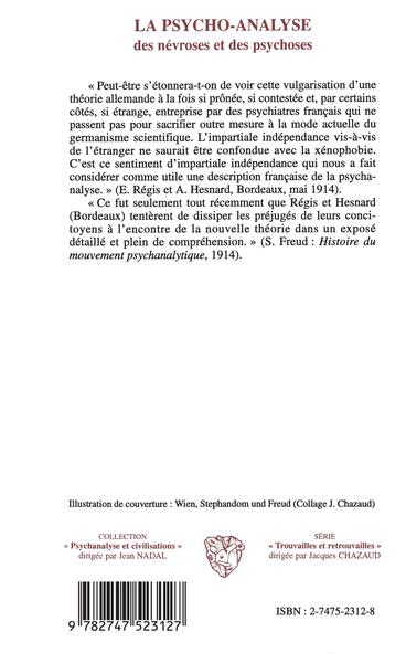 La psycho-analyse des névroses et des psychoses (9782747523127-back-cover)