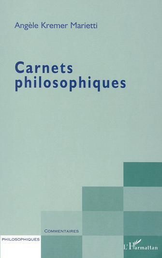 CARNETS PHILOSOPHIQUES (9782747523646-front-cover)