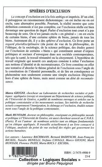 Sphère d'exclusion (9782747549080-back-cover)