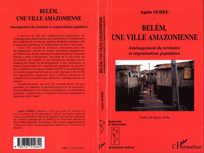 BELÉM, UNE VILLE AMAZONIENNE, Aménagement du territoire et organisations populaires (9782747514644-front-cover)