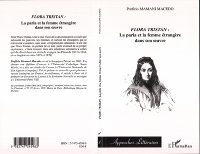 FLORA TRISTAN, la paria et la femme étrangère dans son oeuvre (9782747545983-front-cover)