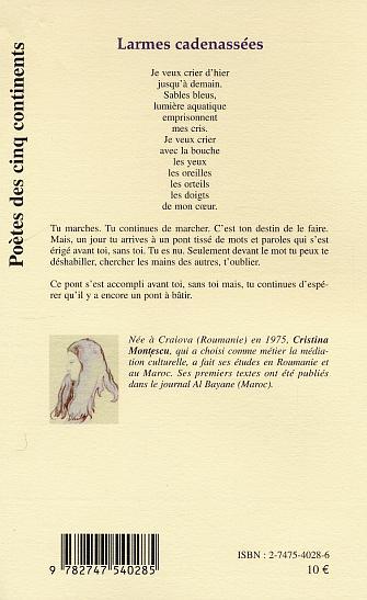 Larmes cadenassées (9782747540285-back-cover)