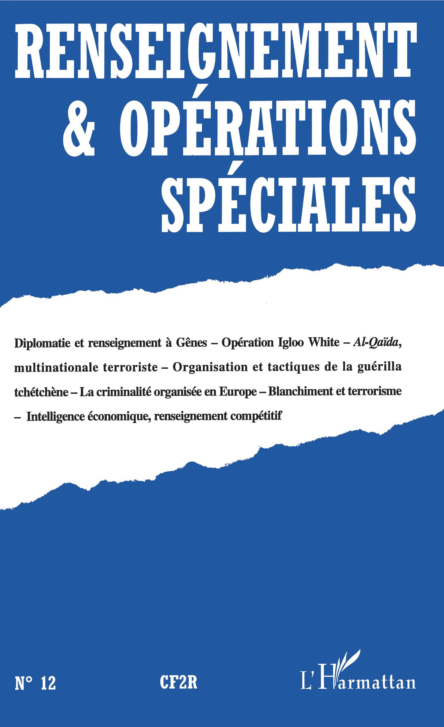 Renseignement et opérations spéciales, Renseignement et opérations spéciales (9782747549899-front-cover)