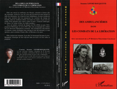 Des ambulancières dans les combats de la Libération, Avec les soldats de la 9e Division d'Infanterie Coloniale (9782747595247-front-cover)