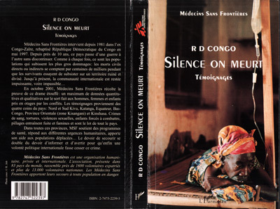R D CONGO SILENCE ON MEURT, Témoignages - Médecins sans Frontières (9782747522397-front-cover)