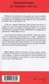 Humanitaire et travail social (9782747574822-back-cover)