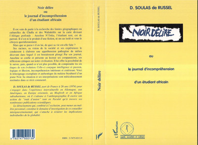 NOIR DÉLIRE, Journal d'incompréhension d'un étudiant africain (9782747502139-front-cover)