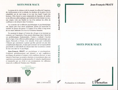 Mots pour maux (9782747554138-front-cover)