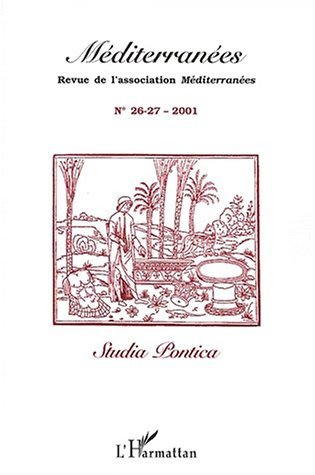 Méditerranées, STUDIA PONTICA (n°26-27) (9782747505314-front-cover)