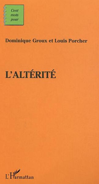L'alterité (9782747550581-front-cover)
