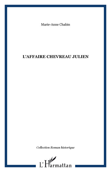 L'AFFAIRE CHEVREAU JULIEN (9782747525602-front-cover)