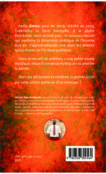 Le secret d'une plume, Poèmes (9782336304564-back-cover)