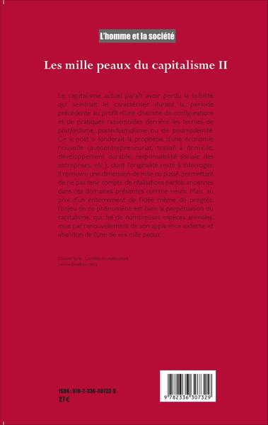 L'Homme et la Société, Les mille peaux du capitalisme Tome 2 (9782336307329-back-cover)