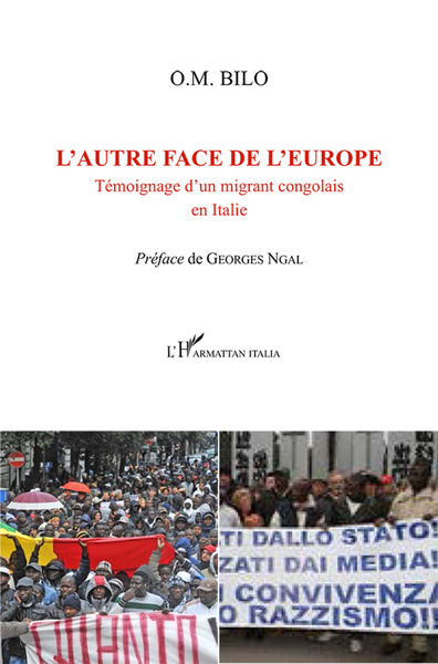 L'autre face de l'Europe, Témoignage d'un migrant congolais en Italie (9782336307046-front-cover)