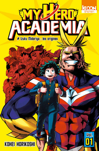My Hero Academia T01 (9782355929489-front-cover)