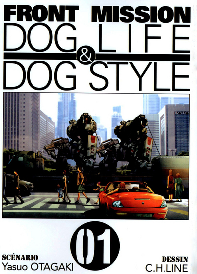 Front mission dog life & dog style T01 (9782355923487-front-cover)