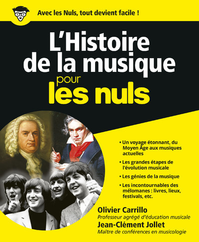 Histoire de la musique Pour les nuls (L') (9782754011518-front-cover)