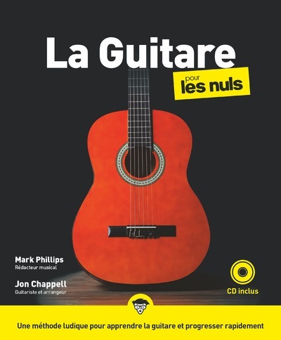 Guitare Pour les Nuls, nouvelle édition + CD (9782754090476-front-cover)