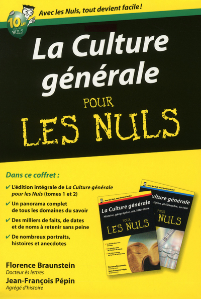 Coffret Culture générale Poche Pour les nuls (9782754032087-front-cover)