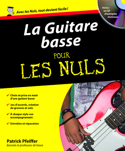 La guitare basse pour les nuls + cd (9782754002882-front-cover)