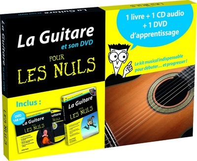 La guitare pour les nuls et son dvd (9782754041942-front-cover)