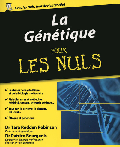 La génétique Pour les Nuls (9782754059251-front-cover)