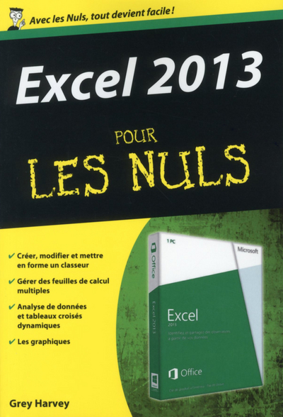 Excel 2013 poche pour les nuls (9782754055833-front-cover)