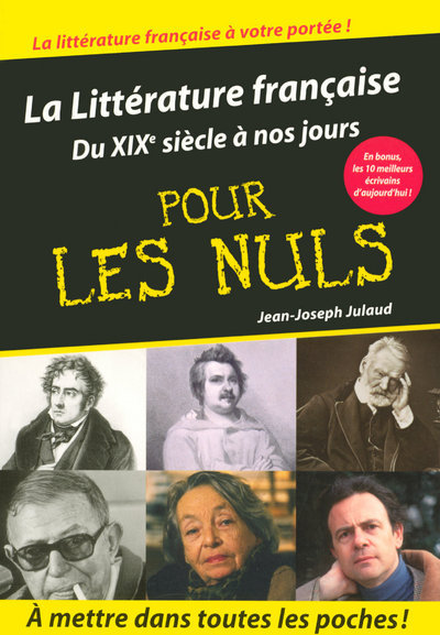 Littérature française tome 2 poche Pour les nuls (9782754006125-front-cover)