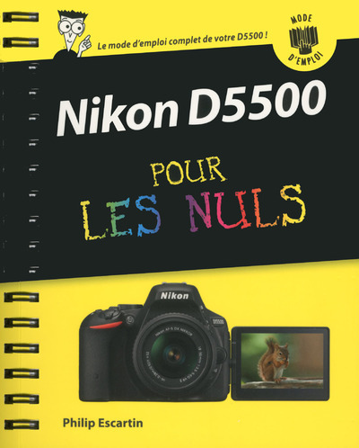 Nikon D5500 Pas à Pas Pour les Nuls (9782754076005-front-cover)