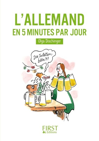 Le petit livre de - L'allemand en 5 minutes par jour (9782754065931-front-cover)