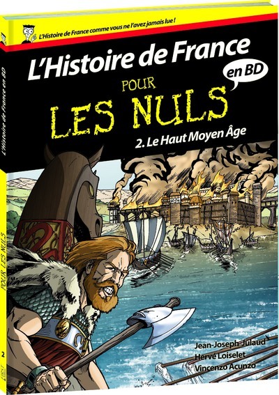 Histoire de France en BD Pour les nuls, tome 2 (9782754032018-front-cover)