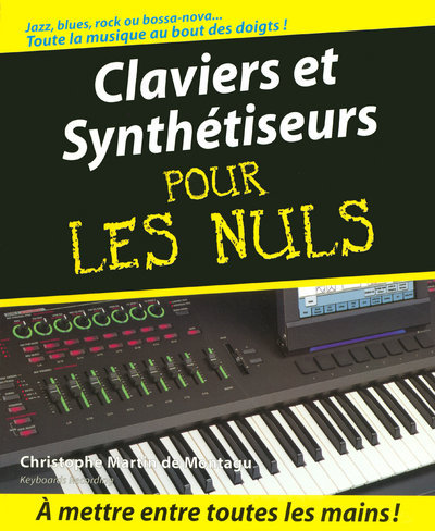 Claviers et synthétiseurs pour les nuls + cd (9782754001182-front-cover)
